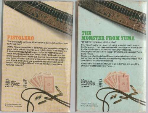 TWO PAPERBACKS - WESTERNS