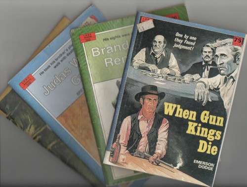 FOUR LOBO WESTERNS , CAFE BOOKS