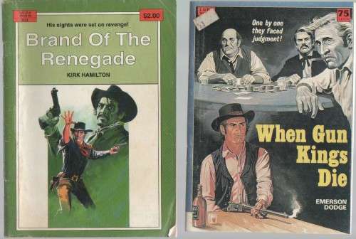 FOUR LOBO WESTERNS , CAFE BOOKS
