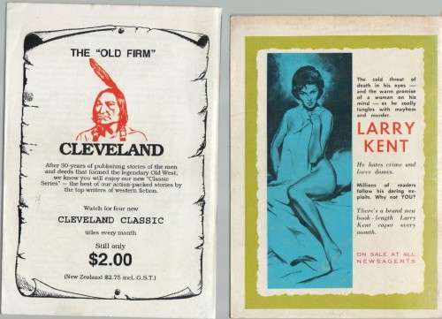 FOUR LOBO WESTERNS , CAFE BOOKS