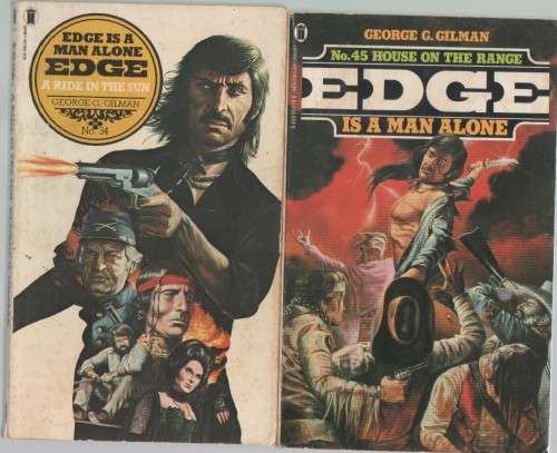 THREE WESTERN PAPERBACKS, MIXED TITLES (CAFE BOOKS)