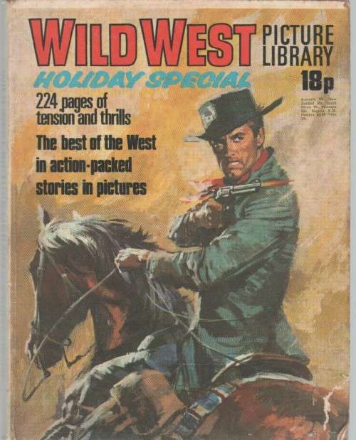 WILD WEST , PICTURE LIBRARY , 3 BOOKS IN ONE (CAFE BOOK)