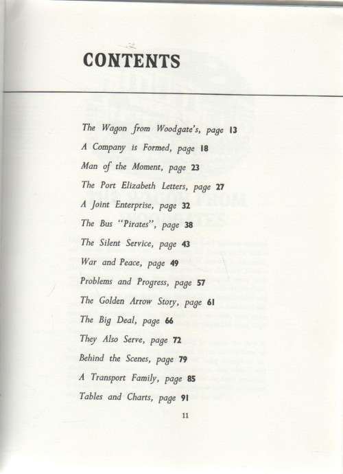CAPE TRAMS, FROM HORSE TO DIESEL (FOREWORD DATED 1961)