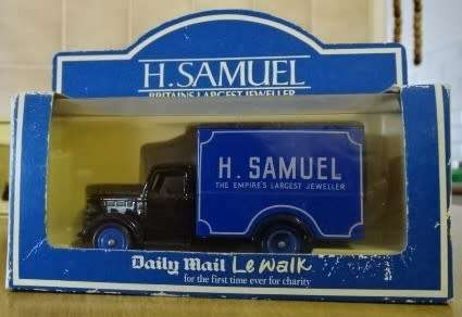 H SAMUEL, BRITIAINS LARGEST JEWELLER DIE CAST LORRY (FOR THE FIRST TIME EVER FOR CHARITY)