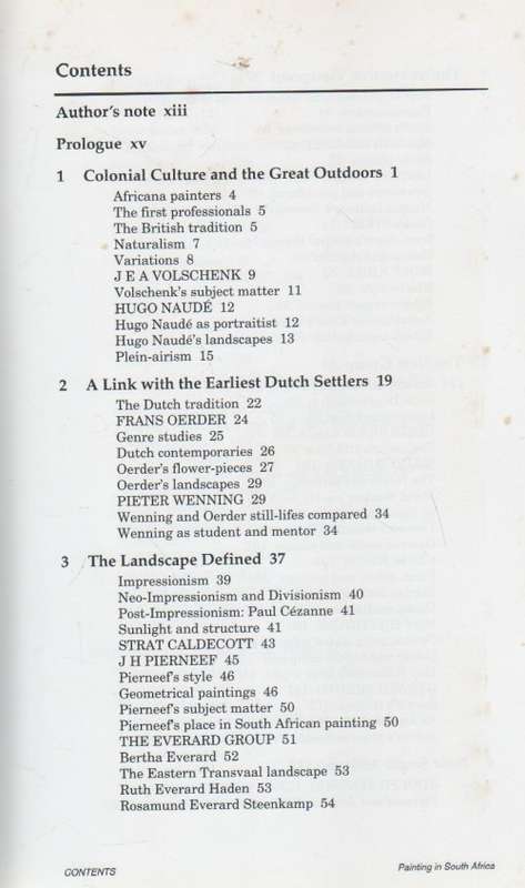 PAINTING IN SOUTH AFRICA - ESME BERMAN (1 ST EDITION 1993)