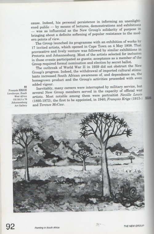 PAINTING IN SOUTH AFRICA - ESME BERMAN (1 ST EDITION 1993)