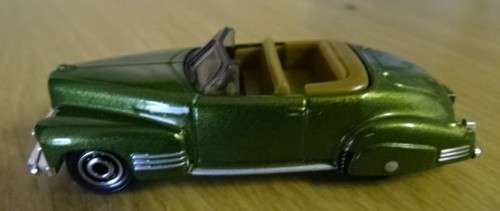 MATCHBOX 1941 CADILLAC SERIES 62 CONVERTABLE  (MADE IN THAILAND)