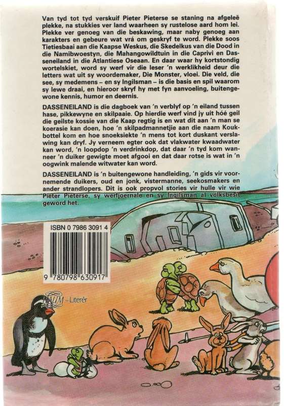 DASSENEILAND ,`N DAGBOEK - PIETER PIETERSE (1 STE UITGAWE 1990)