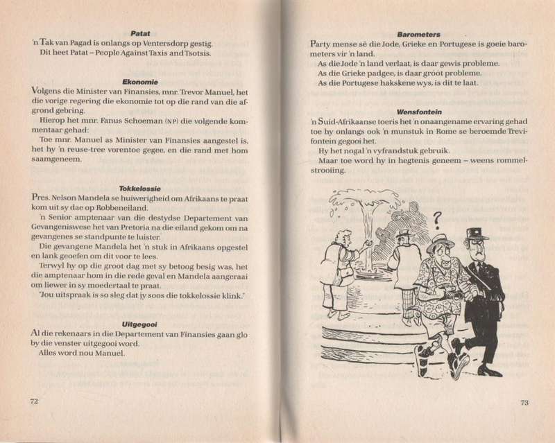 POLITIEKE POLFYNTJIES - CHRIS MOOLMAN ( ILLUSTRASIES DEUR FRED MOUTON - 1997)