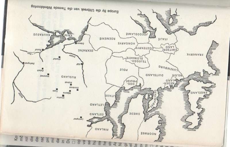 WIEKE VAN VUUR -DR C J SCHEEPERS STRYDOM (1 STE DRUK 1969) WWII