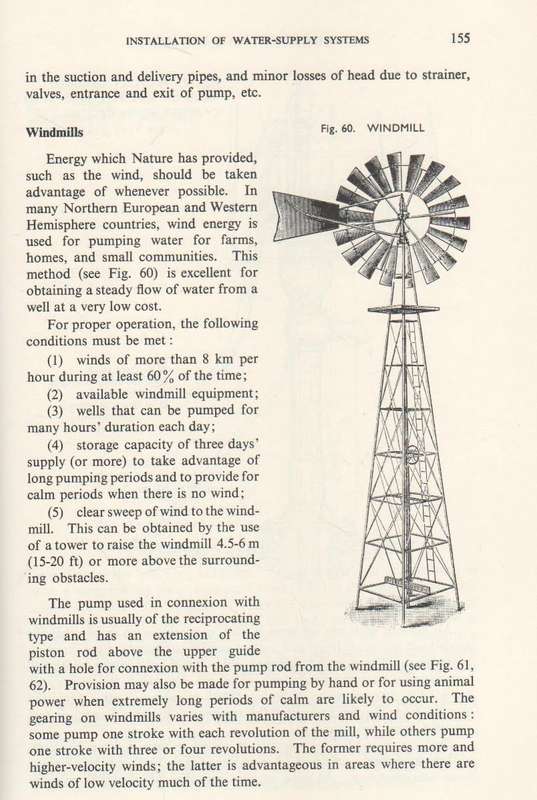 WATER SUPPLY FOR RURAL AREAS AND SMALL COMMUNITIES - E G WAGNER & J N LANOIX (1959)