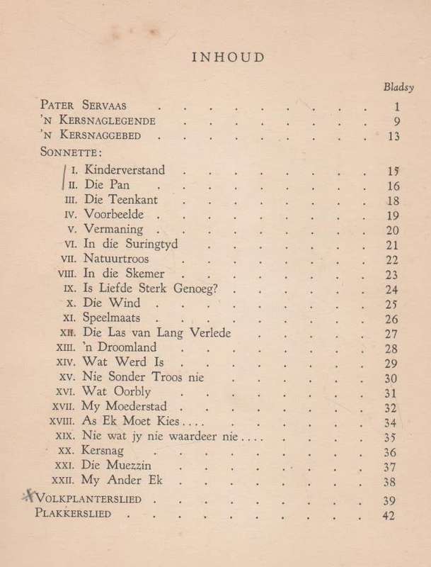 SKOONHEIDSTROOS - C LOUIS LEIPOLDT (1943)