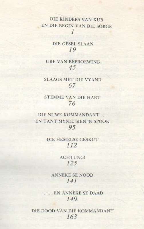 DIE GESEL VAN NAMALAND - W A DE KLERK (1976)