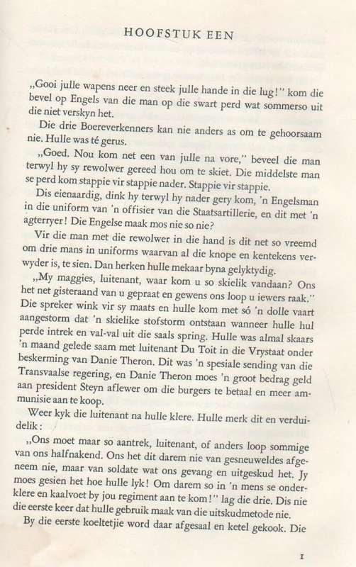 DIE EERSTE LUITENANT, ONOORWONNE - DOROTHEA MOLLER-MALAN (1 STE DRUK 1973) HISTORIESE VERHAAL