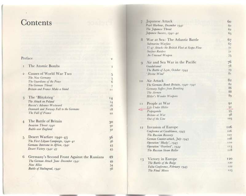 WORLD WAR TWO - C BAYNE-JARDINE (2ND IMPRESSION 1970)