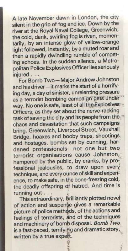 BOMB TWO - MAJ DON HENDERSON (1 ST PUBLISHED 1983)