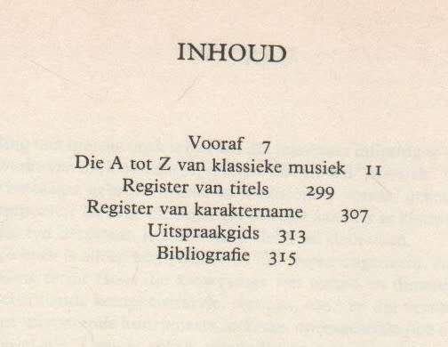 DIE A TOT Z VAN KLASSIEKE MUSIEK - KOOS HUMAN (1 STE UITGAWE 1992)