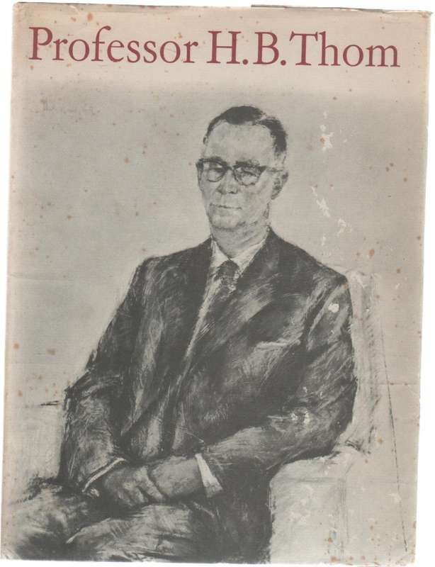 PROFESSOR H B THOM - PJ LOMBARD (1969)
