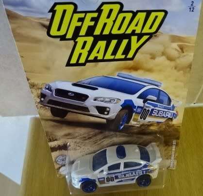 MATCHBOX 2015 SUBARA WRX STI (CARDED)  (MADE IN THAILAND)