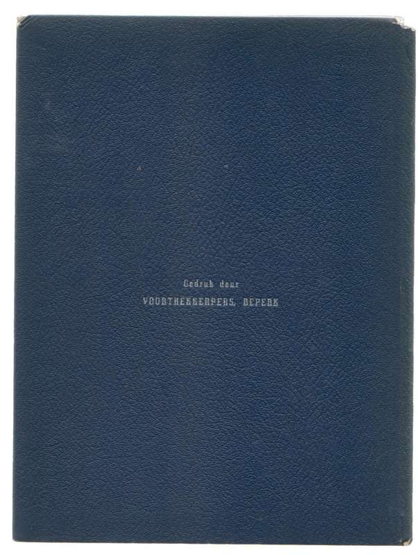 DIE MALAN-GEDENKBOEK - 6 OKTOBER 1951 -(UITGEGEE DEUR DIE MALANDAG-KOMITEE) GETEKEN
