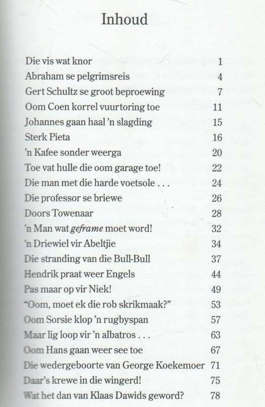 DIE VIS WAT KNOR EN ANDER VISTERMANSTORIES - ALSOON WESSELS (2 DE DRUK 1996)