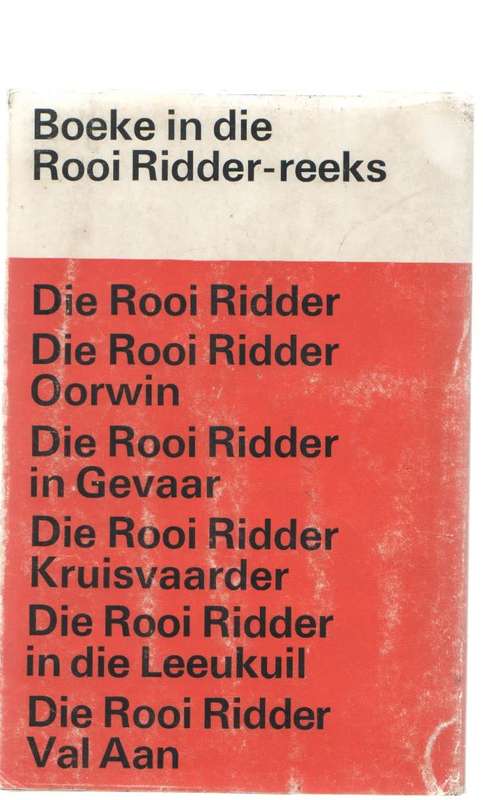 DIE ROOI RIDDER VAL AAN - LEOPOLD VERMEIREN (2 DE DRUK 1969)