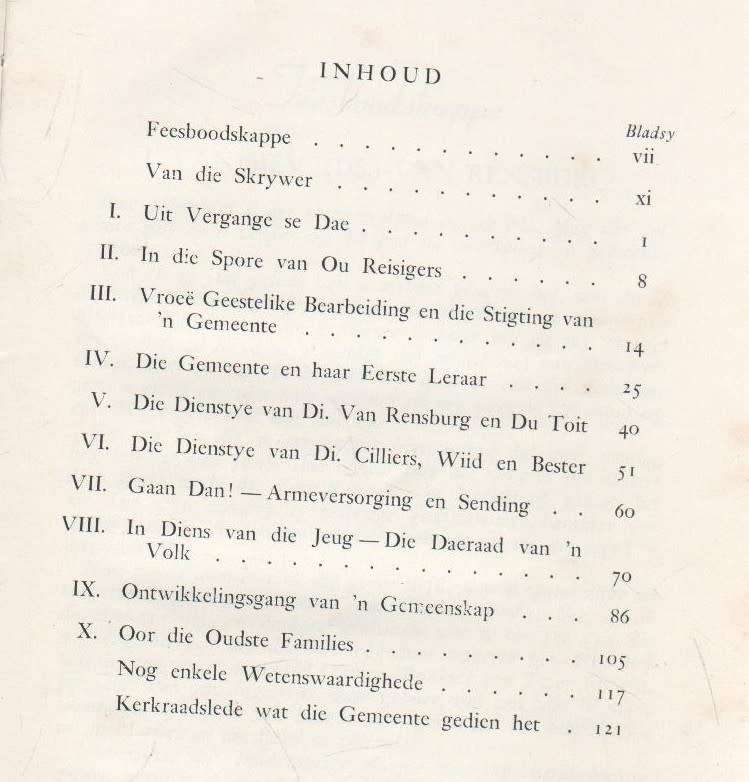 JUBILEUM-GEDENKBOEK JOUBERTINA, NED. GEREF. KERK  - H NC HOPKINS(1957)