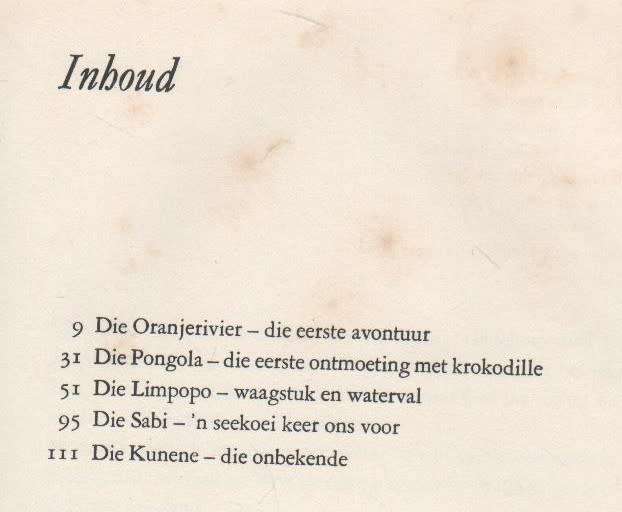 STROOM AF IN MY KANO, AVONTURE OP VYF GROOT RIVIERE IN SUIDER-AFRIKA - WILLEM VAN RIET (1966)