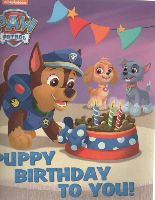 PUPPY BIRTHDAY TO YOU! PAW PATROL(2017)