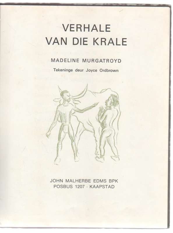 VERHALE VAN DIE KRALE - MADELINE MURGATROYD (2 DE DRUK 1981)