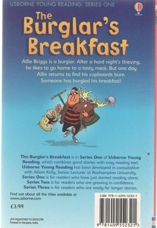 THE BURGLAR`S BREAKFAST - FELICITY EVERETT (2007)