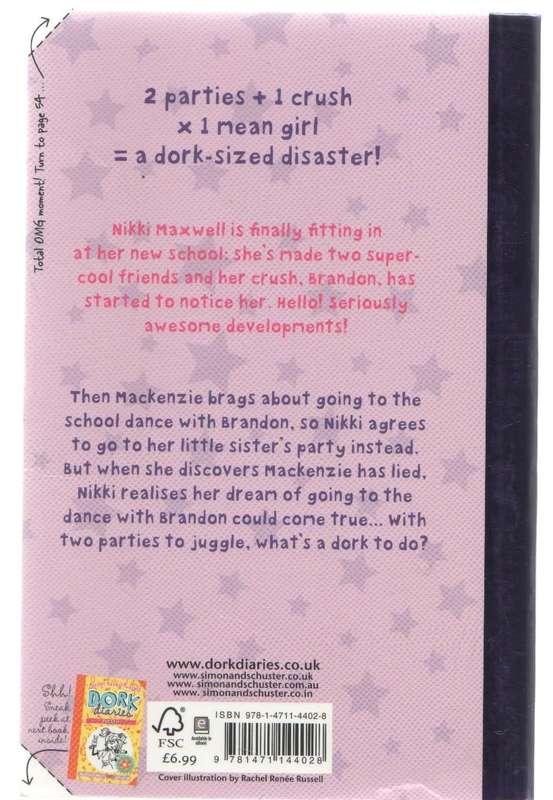 DORK DIARIES PARTY TIME - RACHEL RENEE RUSSELL (2015)