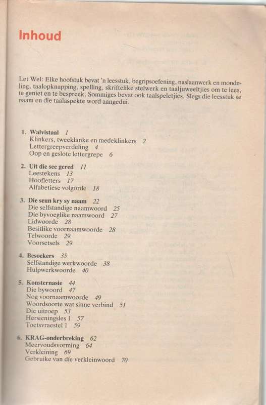 KEURIGE AFRIKAANS, NUWE SILLABUS 1985. STANDERD 5 - KNOETZE & ELS(