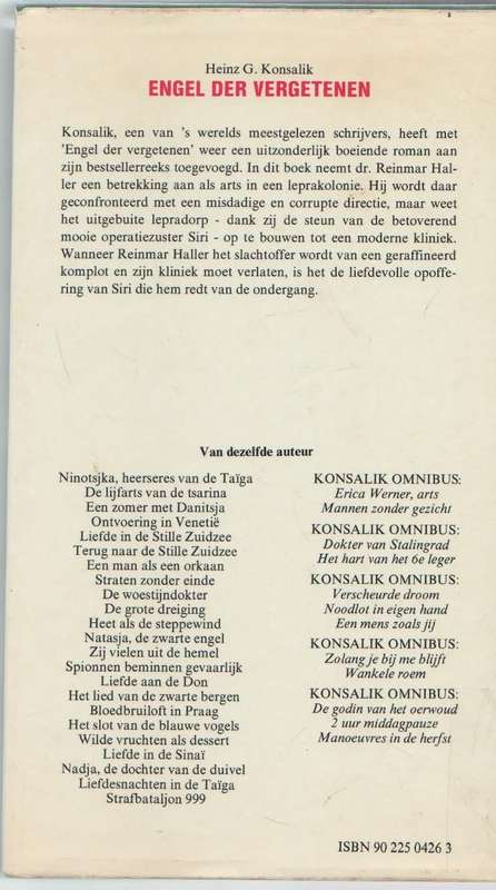 ENGEL DER VERGETENEN - KONSALIK (1974)