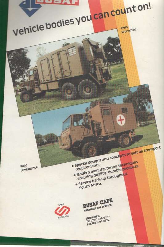SUID-AFRIKAANSE OORSIG/ S A DEFENCE FORCE REVIEW 1990 - MAJ A DE LA REY