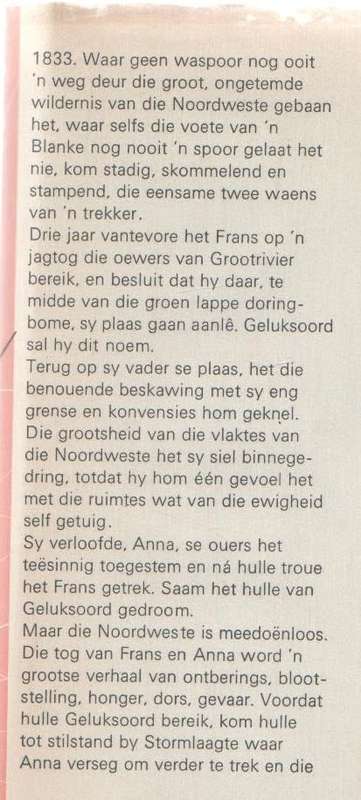 TEMMERS VAN DIE NOORDWESTE - ELIZABETH VERMEULEN (18 DE DRUK 1970) HISORIESE VERHAAL