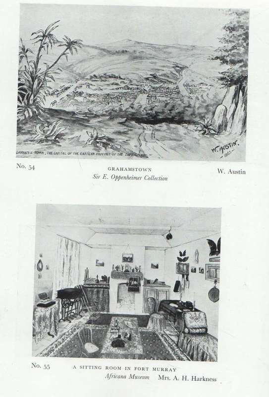 PICTORIAL ART IN SOUTH AFRICA DURING THREE CENTURIES TO 1875 - A GORDON-BROWN (1952)