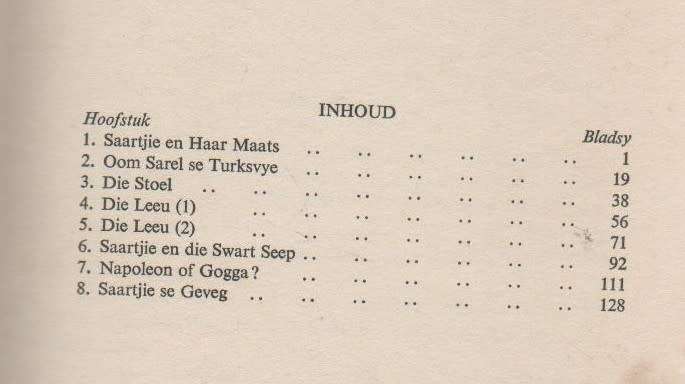 SAARTJIE SE GEVEG, NR 12 - BETTIE NAUDE (APB - 1954)