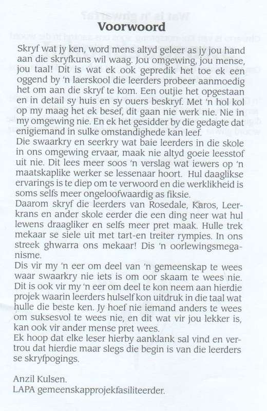 DUIDELIKE RAAISELS EN DIFTIGE GHWARRAS DEUR TJINNERS VANNIE NOORD-EN WES-KAAP - SHARON BECORNIE