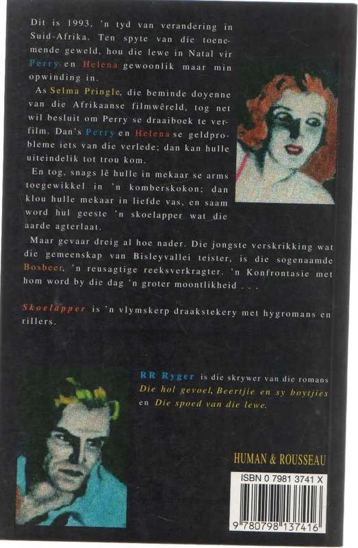 SKOENLAPPER -  RR RYGER  (HELENA BOSKER & PEREGRINE JOYNT SELMA PRINGLE -1997)