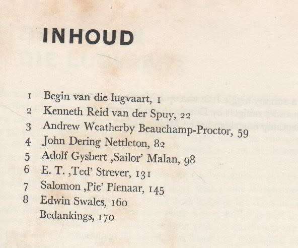 VLIEGHELDE VAN SUID-AFRIKA - ARTHUR BLAKE (1 STE DRUK 1966)