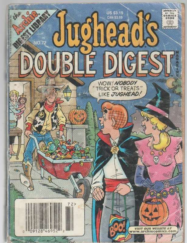 JUGHEAD`S DOUBLE DIGEST , NO 72 , DECEMBER 2000