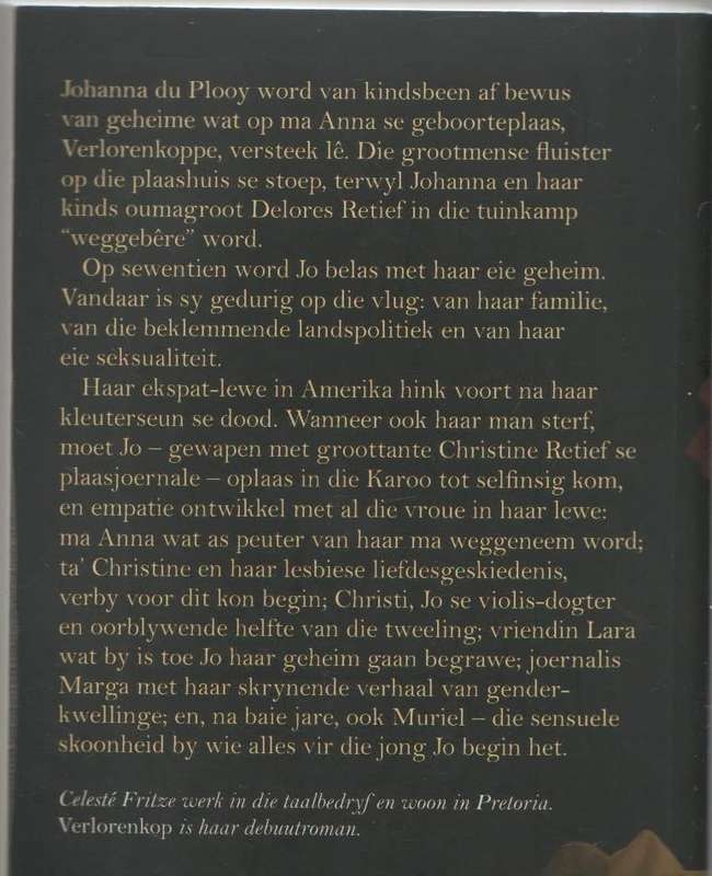 VERLORENKOP - CELESTE FRITZE (1 STE UITGAWE 2016)