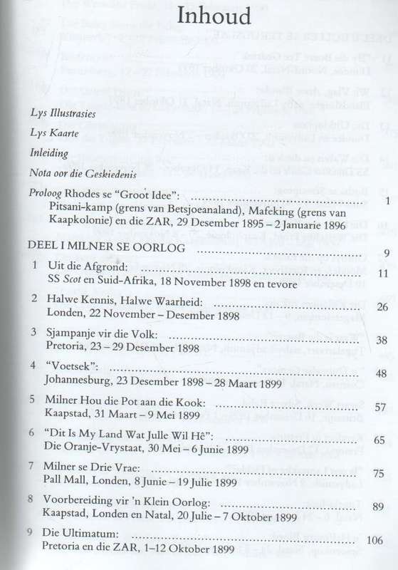 DIE BOEREOORLOG - THOMAS PAKENHAM (HERDRUK 1999)