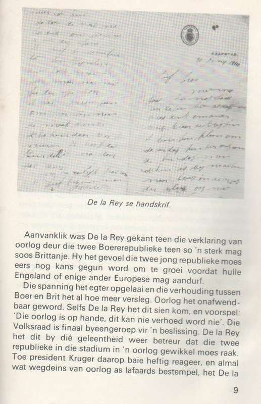 VYF BOEREOORLOG BOEKE/PAMFLETTE EN EEN HERE SEWENTIEN BOEK (SAGTEBAND)