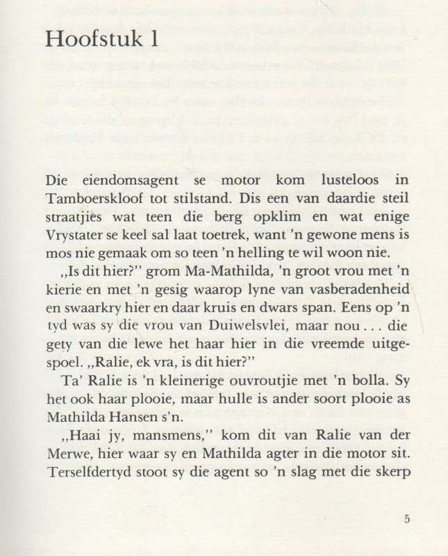 TANT RALIE SE LOSIESHUIS - C F BEYERS-BOSHOFF (1 STE DRUK 1974)