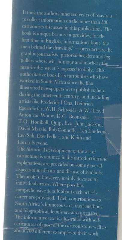 Companion to South African Cartoonists - Murray and Elsabe Schoonraad (Featuring TO Honiball & other