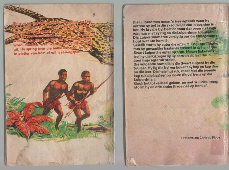 DIE SWART LUIPERD, NO 21 , DANS VAN DIE DOOD EN PYLE VAN VUUR NO 6 - BRAAM LE ROUX (2XKAFEE-BOEKIES)