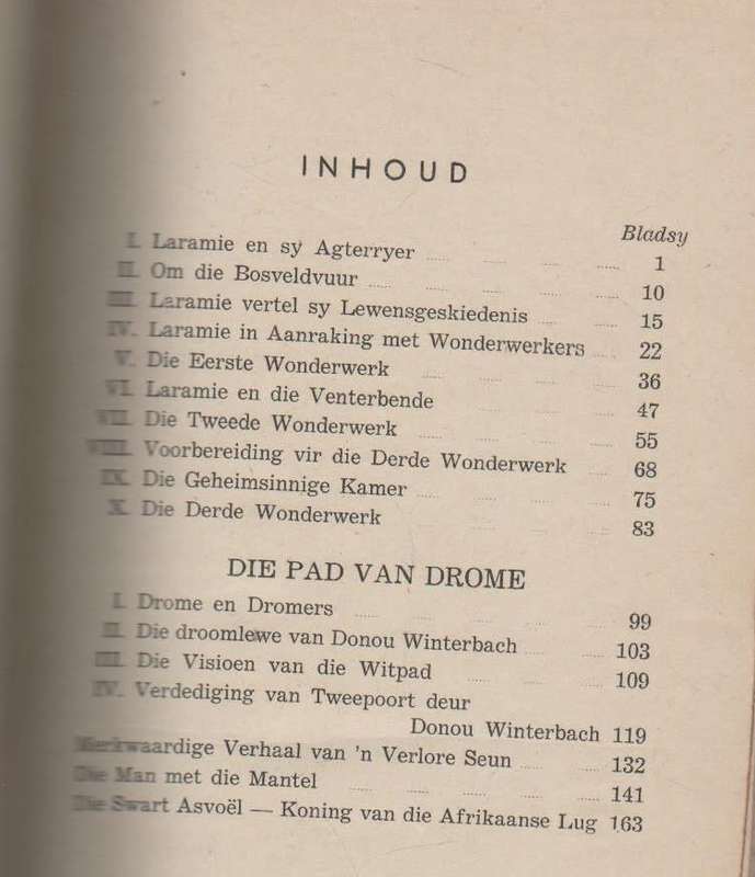 LARAMIE, DIE WONDERWERKER - EUGENE N MARAIS (APB 1950)