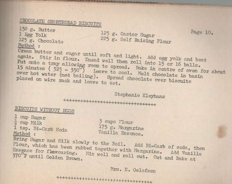 WHAT'S COOKING?  - COMPILED BY THE MOTHERS OF CLAREDON PARK PRIMARY SCHOOL WALMER (AUGUST 1980)
